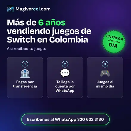 Anuncio 6 años vendiendo juegos